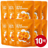 [Free Separate Shipping][Kkotma Fresh] Omallang - Cheongdo Dried Persimmons 63g X 10 Packs