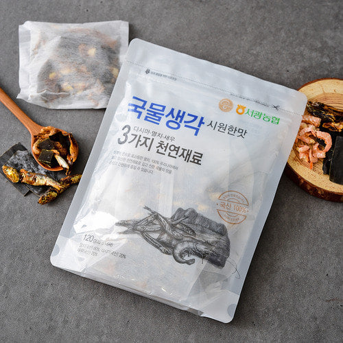 Seogwang Nonghyup - Gukmulsaenggak Refreshing Flavor 20g x 6 Dashi Packs<br>Expiration Date: March 9, 2026