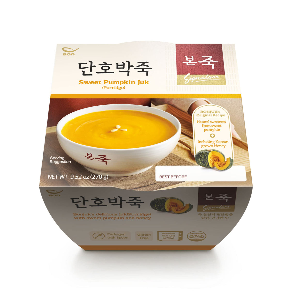 본죽 단호박죽 270g