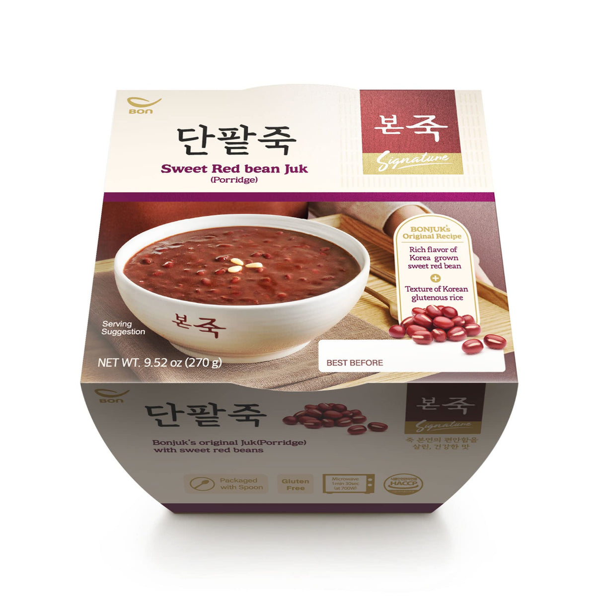본죽 단팥죽 270g