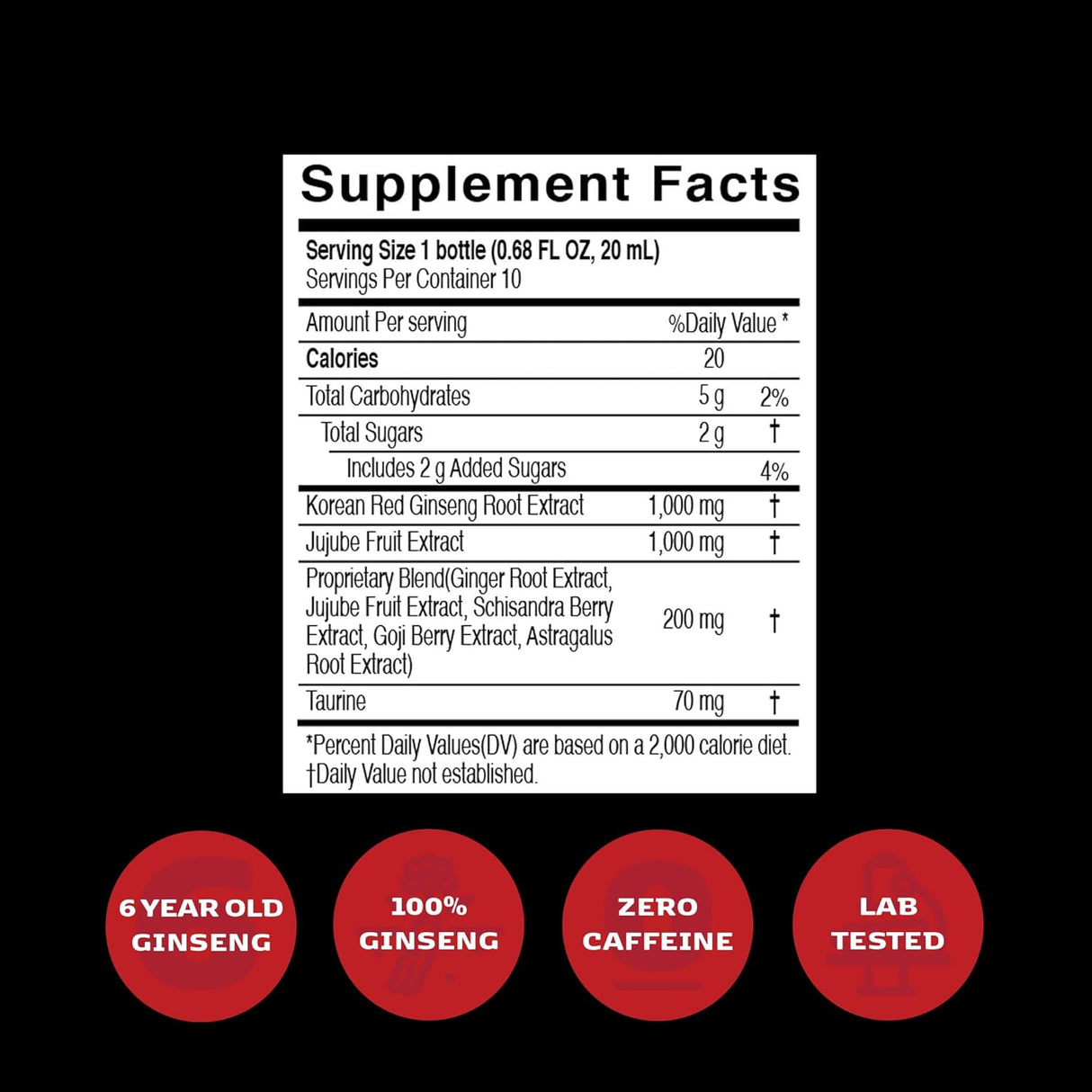 정관장 바이탈토닉 활기력 (20m x 10병)