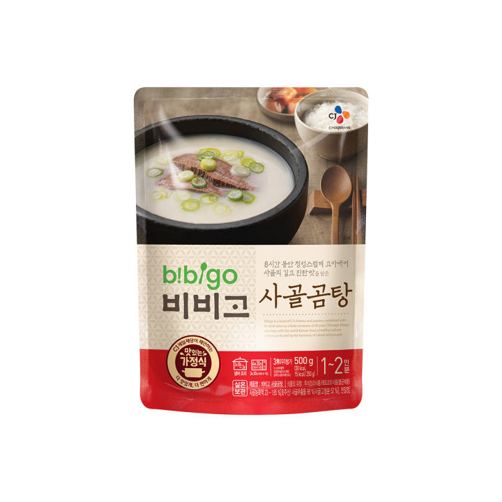 CJ BIBIGO Beef Bone Flavored Soup (Sagol-gomtang)500g