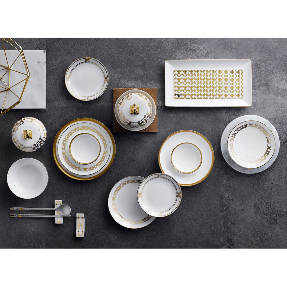 [Hankook Ceramics] Imperial Tableware Set 20p