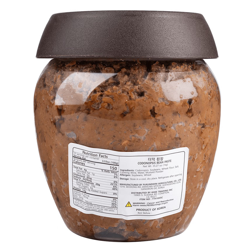Pureundidim - Premium Deodeok Doenjang 1kg