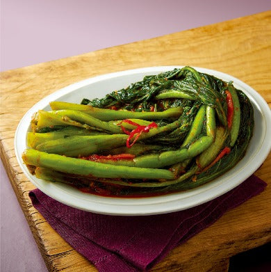[Free Separate Shipping] Yesodam Kimchi 2-Type Set 4kg (Chonggak Kimchi 1kg * 3 packs + Gat Kimchi 1kg * 1 pack)
