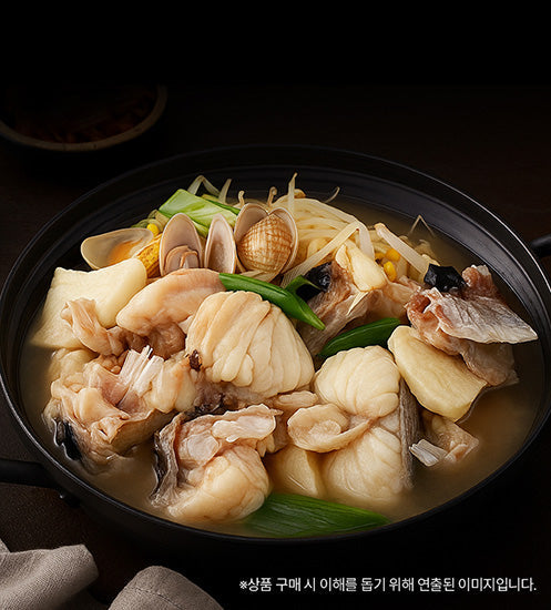 [Free Separate Shipping] [Kkotma Fresh] Eobu Baekseo - Refreshing Monkfish Stew 600g X 2 Packs Expiration Date: May 27, 2027
