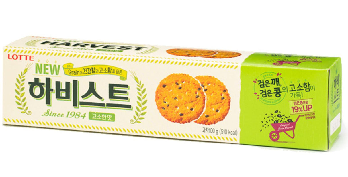[Lotte Confectionery] Harvest Original/Savory Flavor 100g