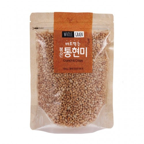 Crispy Healthy Ready-to-Eat Roasted Whole Brown Rice 130g