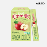 Allbio - Organic Apple Cider Vinegar 300g (15 packs of 20g) Expiration Date: January 12, 2027