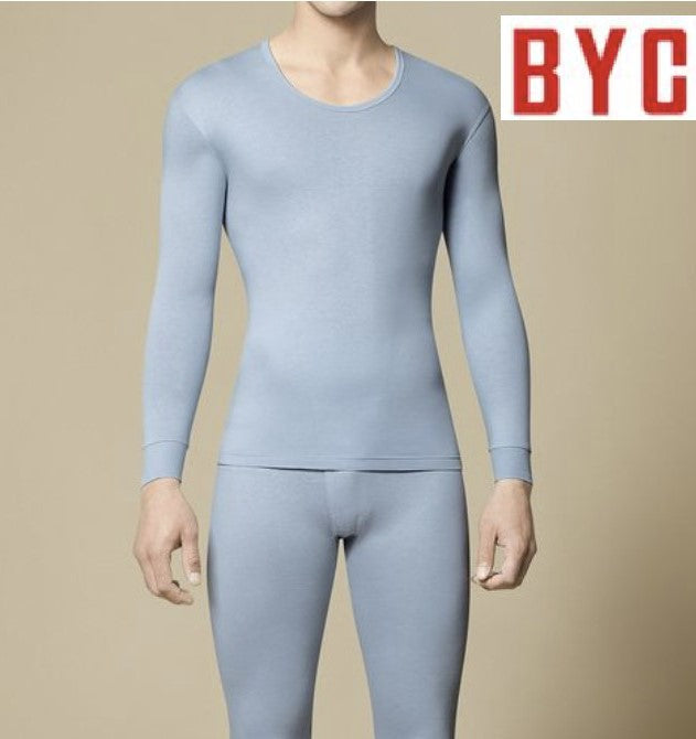 BYC Men's Basic Top & Bottom Set Size 39 Underwear (BYL9556)