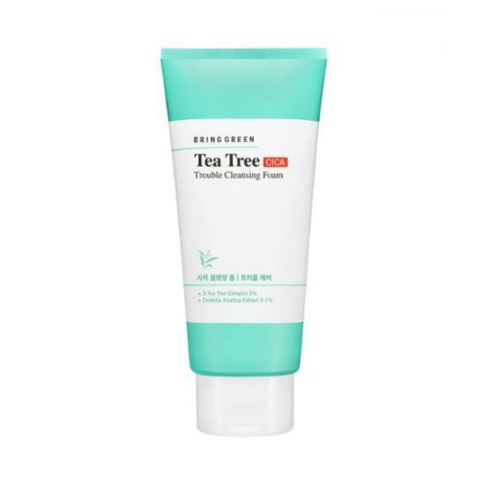 Bring Green Tea Tree Cica Trouble Cleansing Foam 300mL