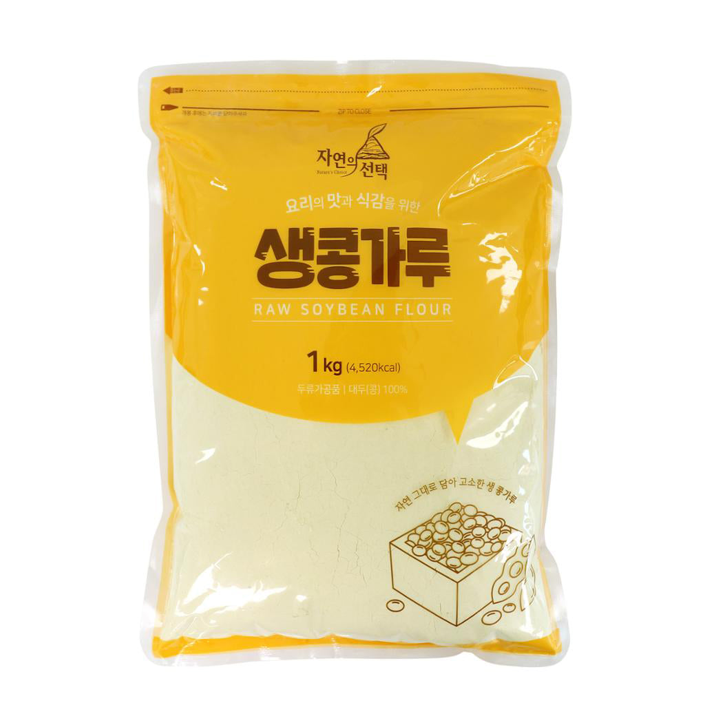 Nature's Choice - Raw Soybean Flour 1kg Expiration Date: November 25, 2027