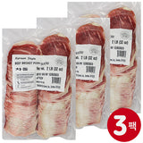 [Free Separate Shipping][Kkotma Fresh] Kkotma Meat - Korean-style Brisket 2lb X 3 Packs Expiration Date: September 9, 2026