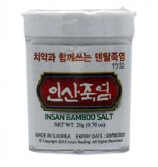 20g of Phosphate-Roasted Dental Bamboo Salt