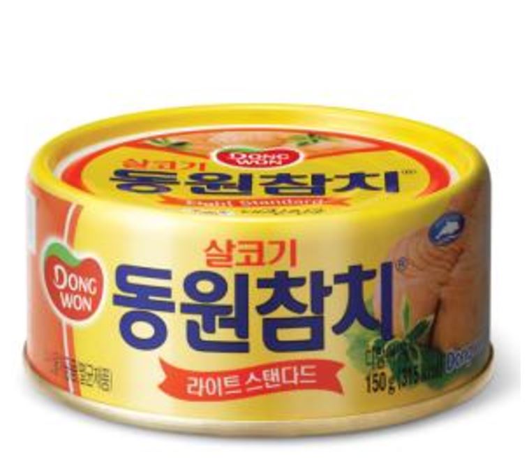 Dongwon Light Standard (Lean Meat) Tuna 150g