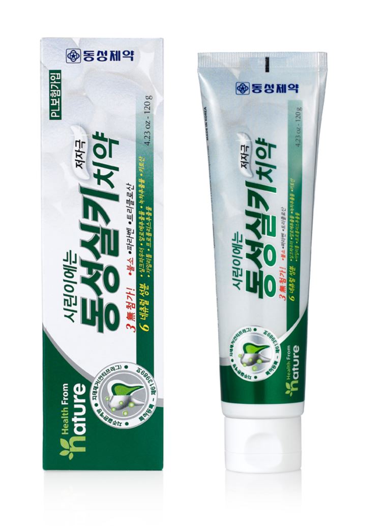 Dongsung Menthol Silky Toothpaste (Green)
