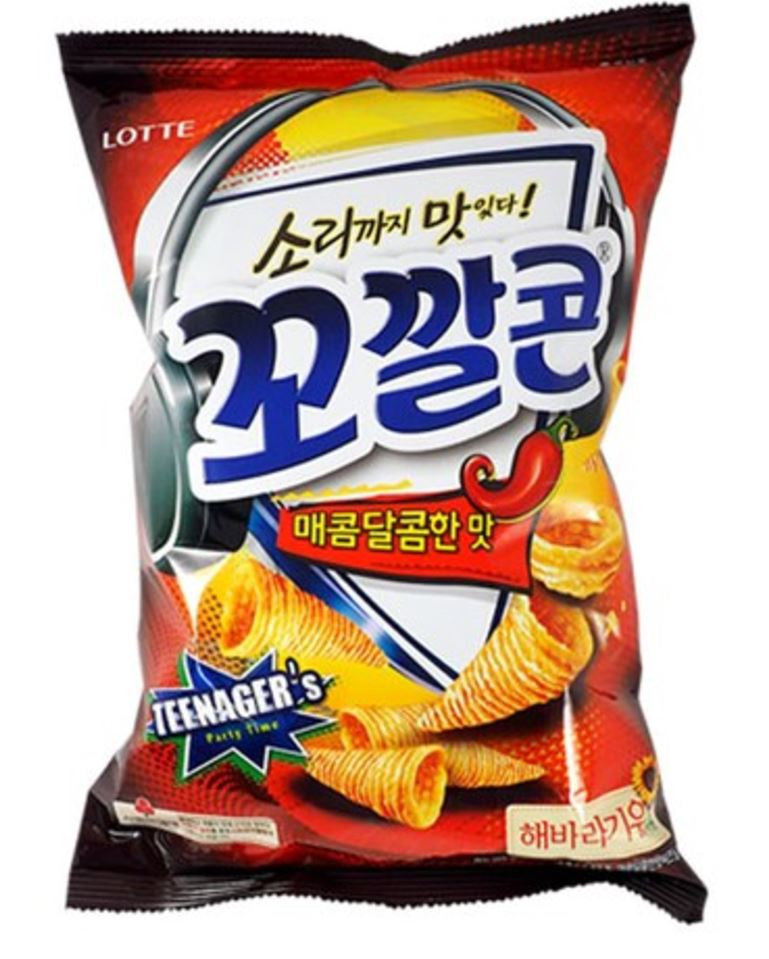 [Lotte Confectionery] Kkokkalcon Spicy Sweet Flavor 155g