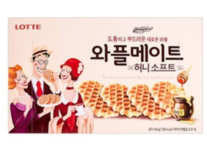 [Lotte Confectionery] Waffle Mate 144g