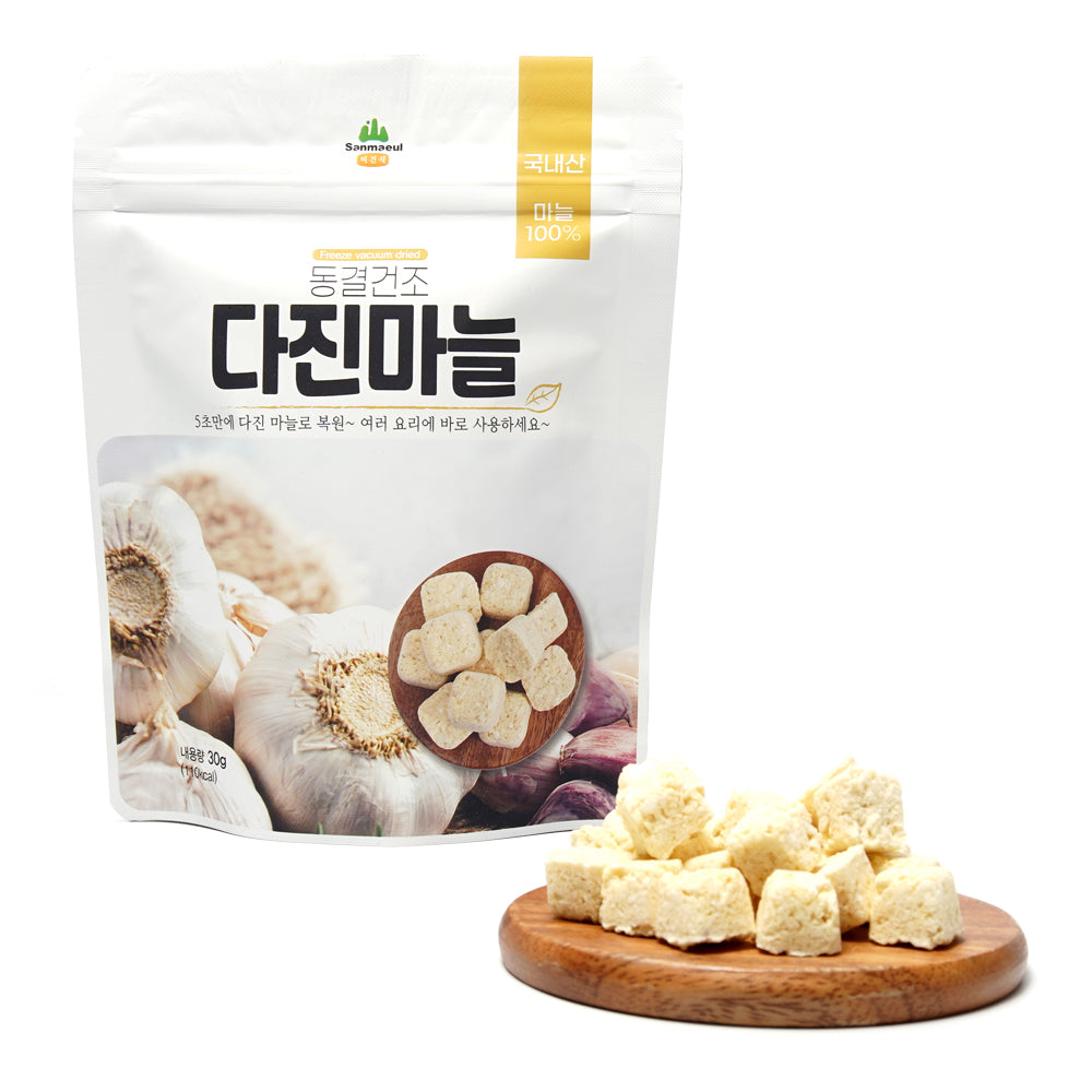 산마을 - 동결건조 다진마늘 30g