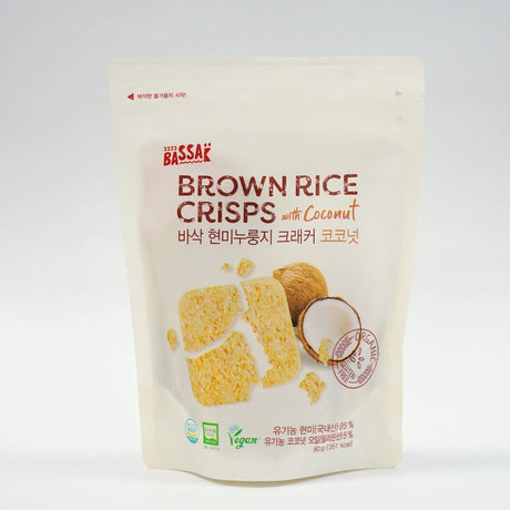 Basak - Organic Brown Rice Crispy Cracker (Choose 1: Kale or Coconut)