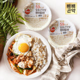 [Free Separate Shipping] Konjac.com - Ppaegobium 59kcal Fermented Konjac Rice Brown Rice 1 Box (30 Packs)