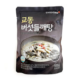 Kyodong Foods - Mushroom Perilla Seed Soup 500g (Store at room temperature) X 3 packs Expiration date: November 4, 2026