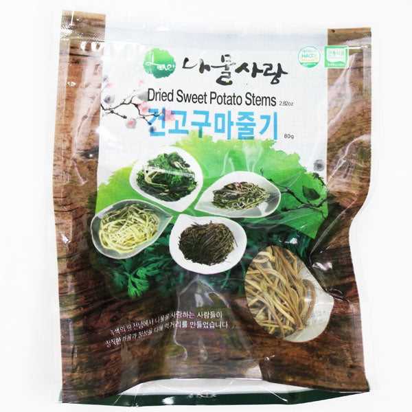 Namulsarang Dried Sweet Potato Stems 80g