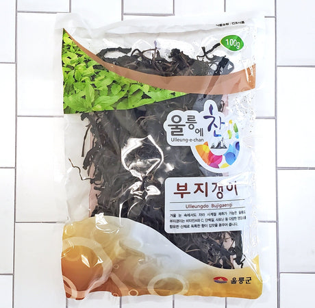 100g of dried Ulleungdo bujigaengi greens