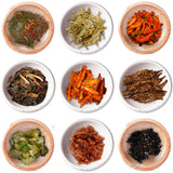 [Free Separate Shipping] Delicious 9-Piece Side Dish Set