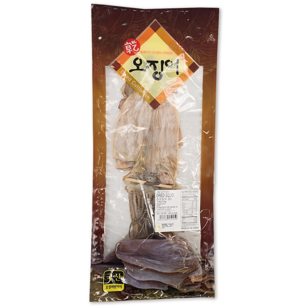 [Kkotma Fresh] Golden Hill Dried Squid 3 Pieces