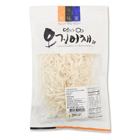 [Kkotma Fresh] Golden Hill Dried Squid Strips - White Dried Squid 160g