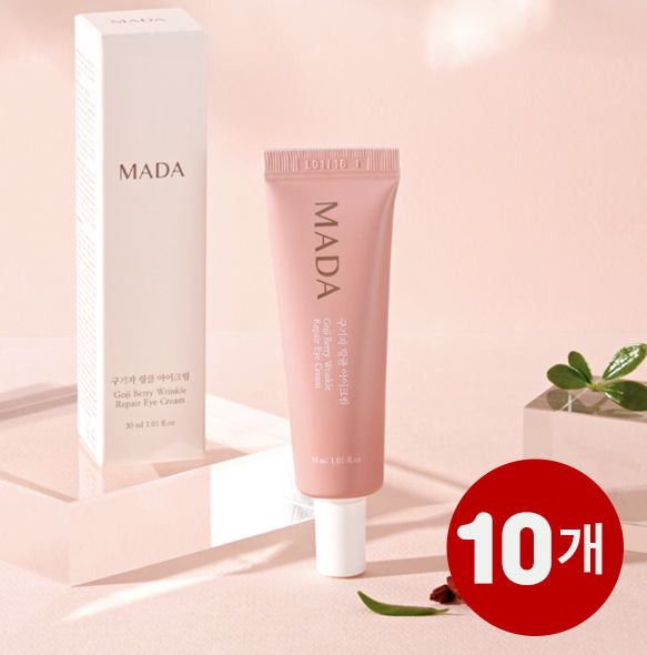 [묶음할인] MADA 구기자 링클 아이크림 30ml X 10개</br> 유통기한 : 2025년 2월 28일
