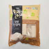 [Free Separate Shipping][Kkotma Fresh] Ramie-Roman Glutinous Rice Injeolmi 2kg (Soybean & Black Sesame - Total 2 Packs)