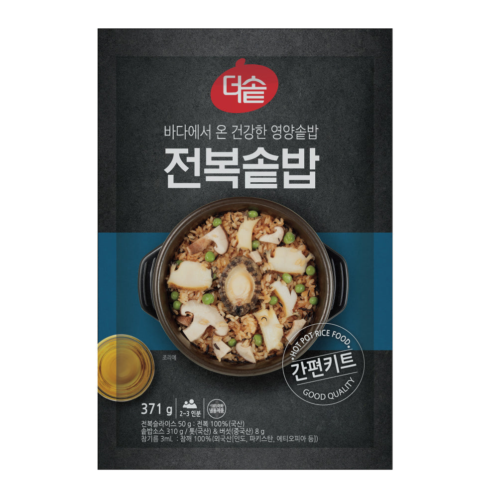 [Kkotma Fresh] The Sot Abalone Rice Pot 371g x 1 Pack