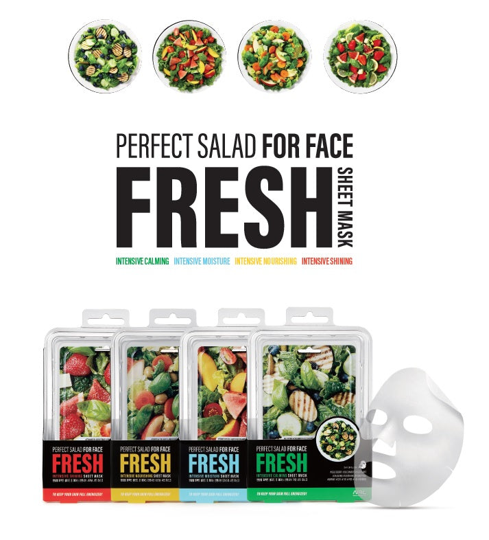 Perfect Salad for Face Mask Pack (5 Sheets) <br/> Choose 1 of 4 types