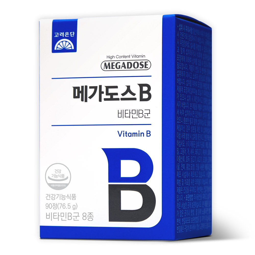 Koryo Eundan Megadose B Vitamin B (64 tablets)