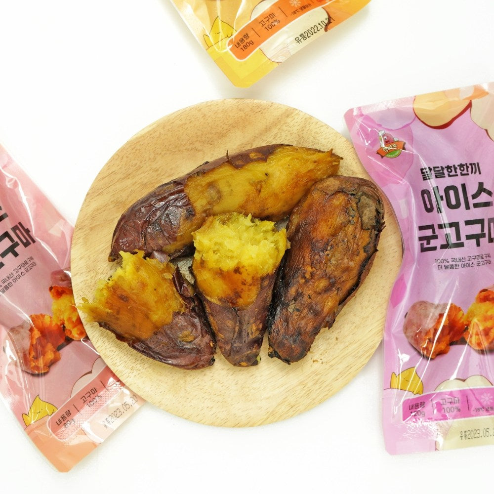 [무료별도배송] 가보팜스 베니하루카 아이스 군고구마 1kg x 5봉 <br>유통기한 : 2024년 10월 20일
