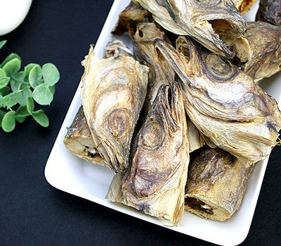 Yongdaeri (Jinburyeong) Unsmoked Steamed Dried Pollack Head 500g