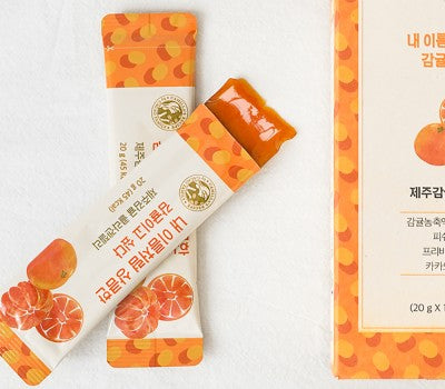 Camilla's Recipe - Jeju Tangerine Collagen Jelly (20g * 15 packets) Buy 1 Get 1 Free