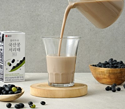 Kkotma Soy Milk Domestic Seoritae 99.8% (190ml x 24 packs) Expiration Date: March 20, 2026