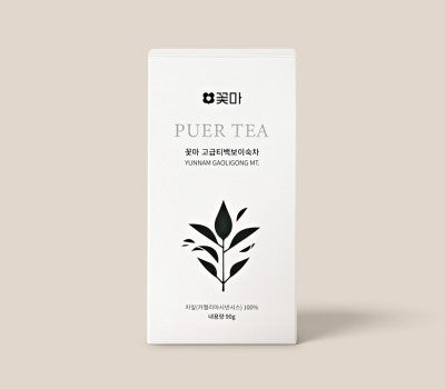 [Direct Shipping to Korea] Kkotma Premium Ripe Pu'er Tea Bags (30 Tea Bags * 3g) Pack of 3