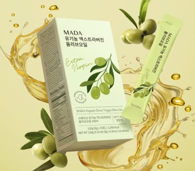 MADA Organic Extra Virgin Olive Oil Stick 8g (15 packets x 5 packs)