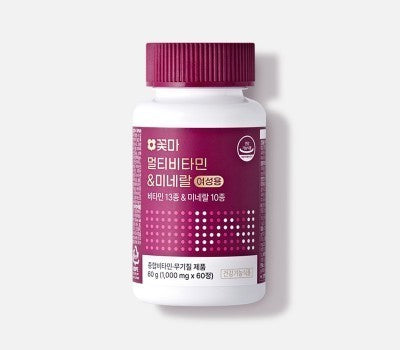 [Direct Shipping to Korea] Kkotma Multi Vitamin & Mineral for Women (2) + Rhubarb Plus (2)