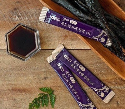 [Direct Shipping to Korea] Kkotma Fermented Black Balloon Flower & Pear Extract Sticks (12g x 50 packets) 2 Boxes