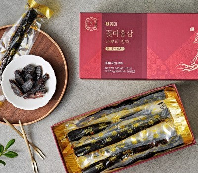 [Direct Shipping to Korea] Kkotma Red Ginseng Large Root Candied Fruit (37.5g x 16 pieces) 1 Box