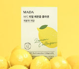MADA NFC Real Lemon Juice Collagen Low Molecular Weight Low Sugar (20g x 15 packets) 5 Packs Expiration Date: June 20, 2027