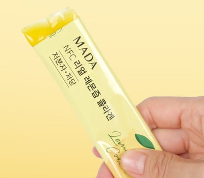 MADA NFC Real Lemon Juice Collagen Low Molecular Weight Low Sugar (20g x 15 packets) 5 Packs Expiration Date: June 20, 2027