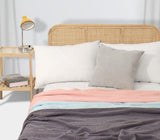 [Direct Shipping to Korea] Everyday Convenience Punggi Rayon Waffle Pigment Single Duvet Pink (1) + Mint (1)