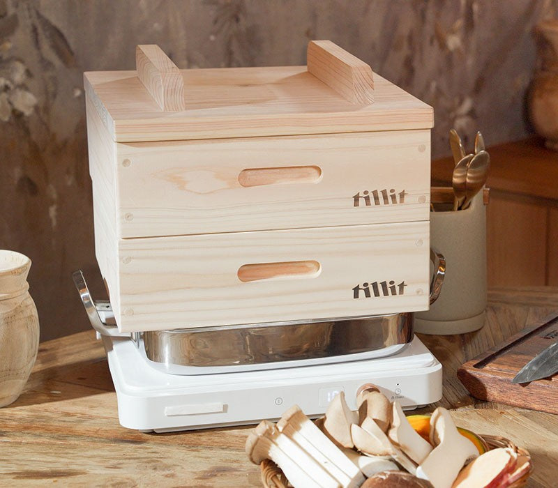 [Free Separate Shipping] Cypress Wood Steamer (Made in Korea)