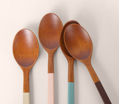 [Direct Shipping to Korea] Everyday Convenience Lacquerware Cutlery Set of 4
